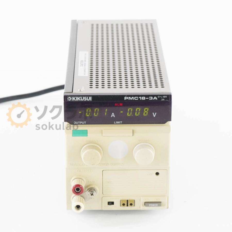 JB]USED ジャンク KIKUSUI PMC18-3A REGULATED DC POWER SUPPLY 直流