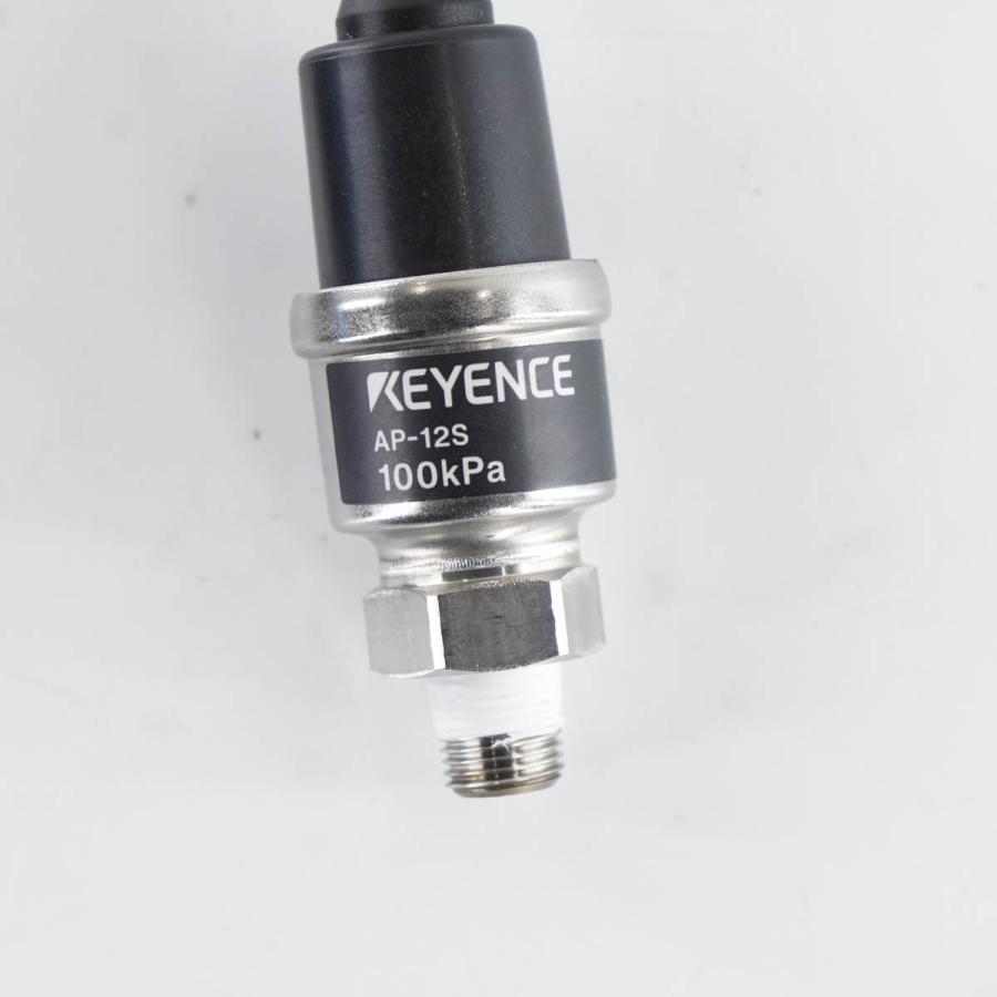 [PG]USED 8日保証 4台入荷 KEYENCE AP-12S PRESSURE SENSOR 圧力センサー センサヘッド 正圧タイプ ...
