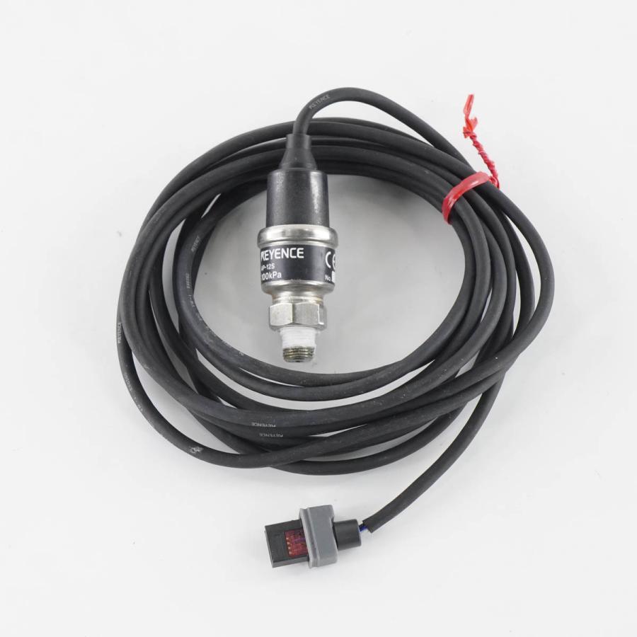 [PG]USED 8日保証 KEYENCE AP-12S PRESSURE SENSOR 圧力センサー センサヘッド 正圧タイプ 100kPa ...