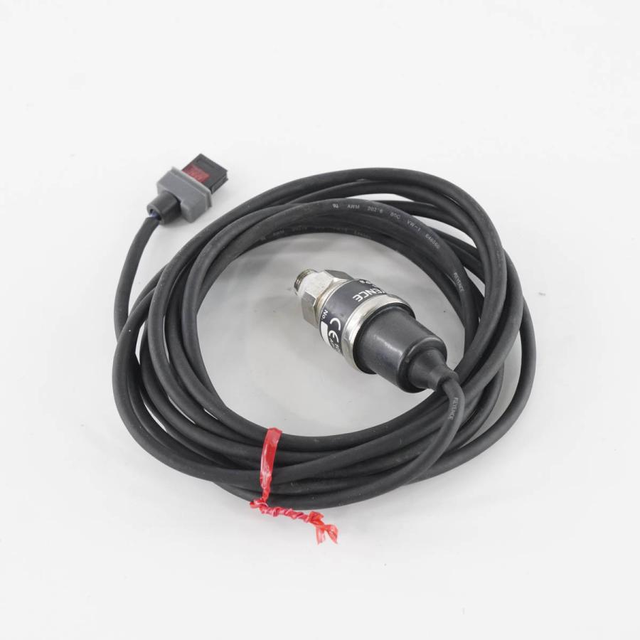 [PG]USED 8日保証 KEYENCE AP-12S PRESSURE SENSOR 圧力センサー センサヘッド 正圧タイプ 100kPa ...