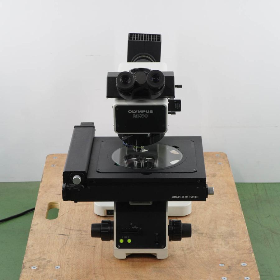 [DW]USED 8日保証 OLYMPUS MX50 MX50T-F Microscope 顕微鏡 WH10×/22 5×/0.15 10/0.30 20×/0.40 50×/0.60 電源コード [05668-0005]｜dirwings｜03