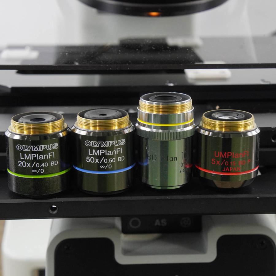 [JB]USED ジャンク OLYMPUS MX50 MX50T-F Microscope 顕微鏡 CWH10×/20 5×/0.15 10/0.25 20×/0.40 50×/0.50 電源コード [05668-0033]｜dirwings｜05