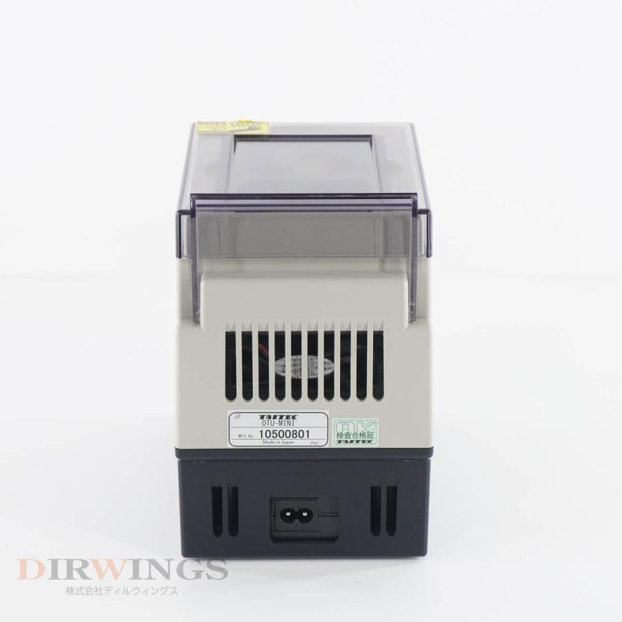DW]USED 8日保証 2台入荷 TAITEC DTU-Mini Dry Thermo Unit アルミ 