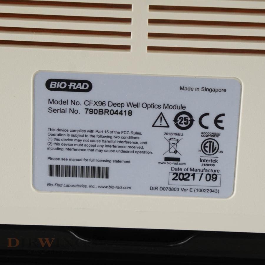 [DW]USED 8日保証 BIO RAD CFX96 Deep Well Optics Module Real-Time PCR ...