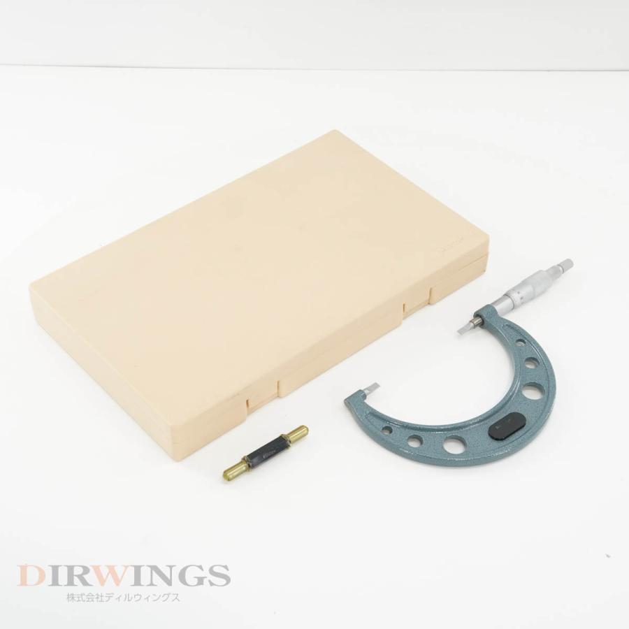 [DW]USED 8日保証 Mitutoyo BLM-100 122-104 Micrometer 直進式ブレードマイクロメーター 75 ...