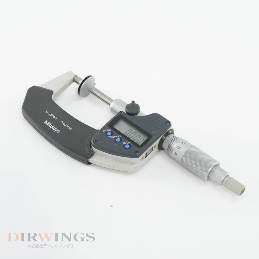 [DW]USED 8日保証 Mitutoyo 369-250 DIGIMATIC MICROMETER デジタルマイクロメーター 0-25mm ...