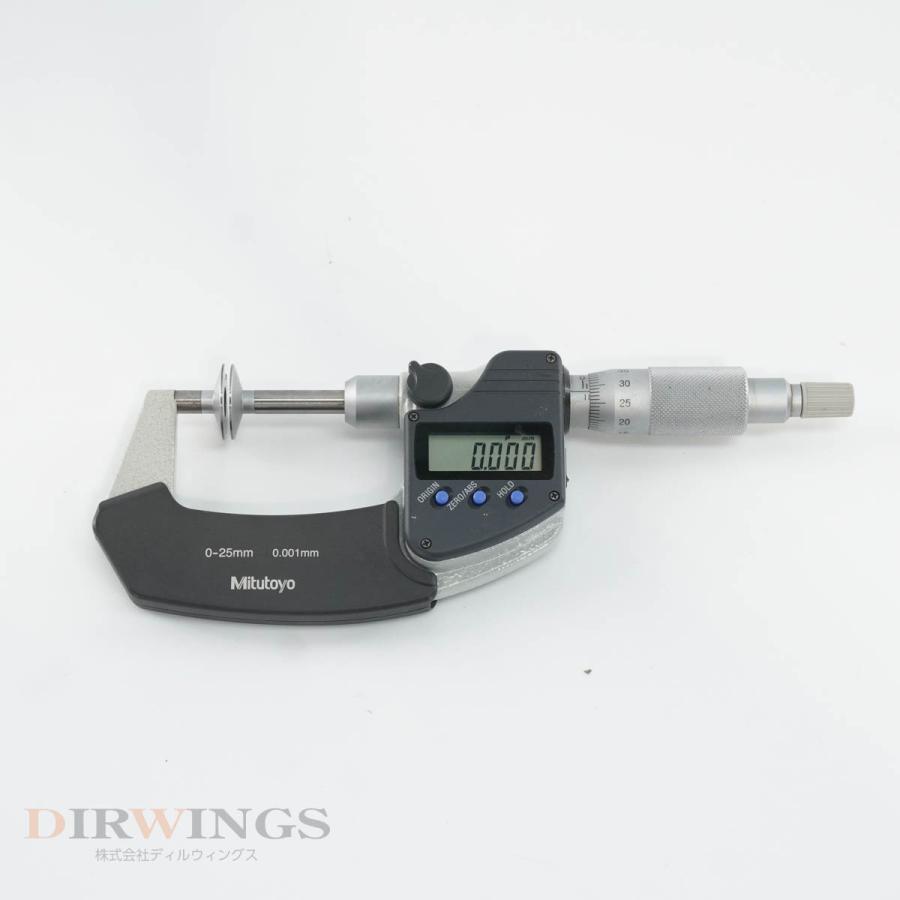 [DW]USED 8日保証 Mitutoyo 369-250 DIGIMATIC MICROMETER デジタルマイクロメーター 0-25mm ...