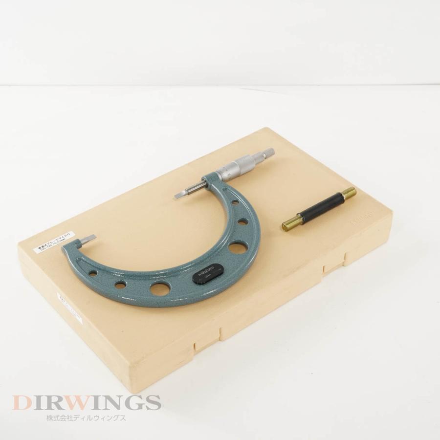 [DW]USED 8日保証 Mitutoyo BLM-125 122-105 Micrometer 直進式ブレードマイクロメーター 100 ...
