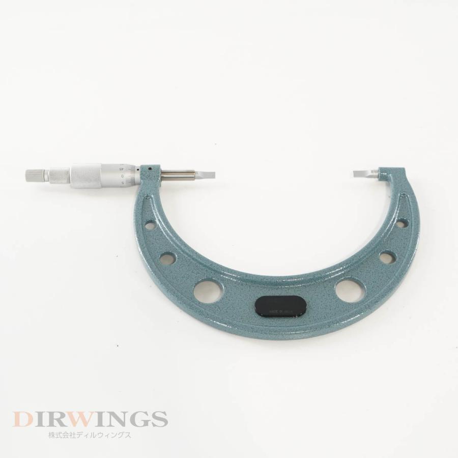 [DW]USED 8日保証 Mitutoyo BLM-125 122-105 Micrometer 直進式ブレードマイクロメーター 100 ...