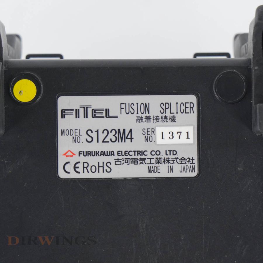 [DW]USED 8日保証 総放電10209回 FURUKAWA S123M4 FITEL 古河電工 超小型光ファイバ融着接続機 FUSION SPLICER ACアダプタ...[05709-0236]｜dirwings｜16