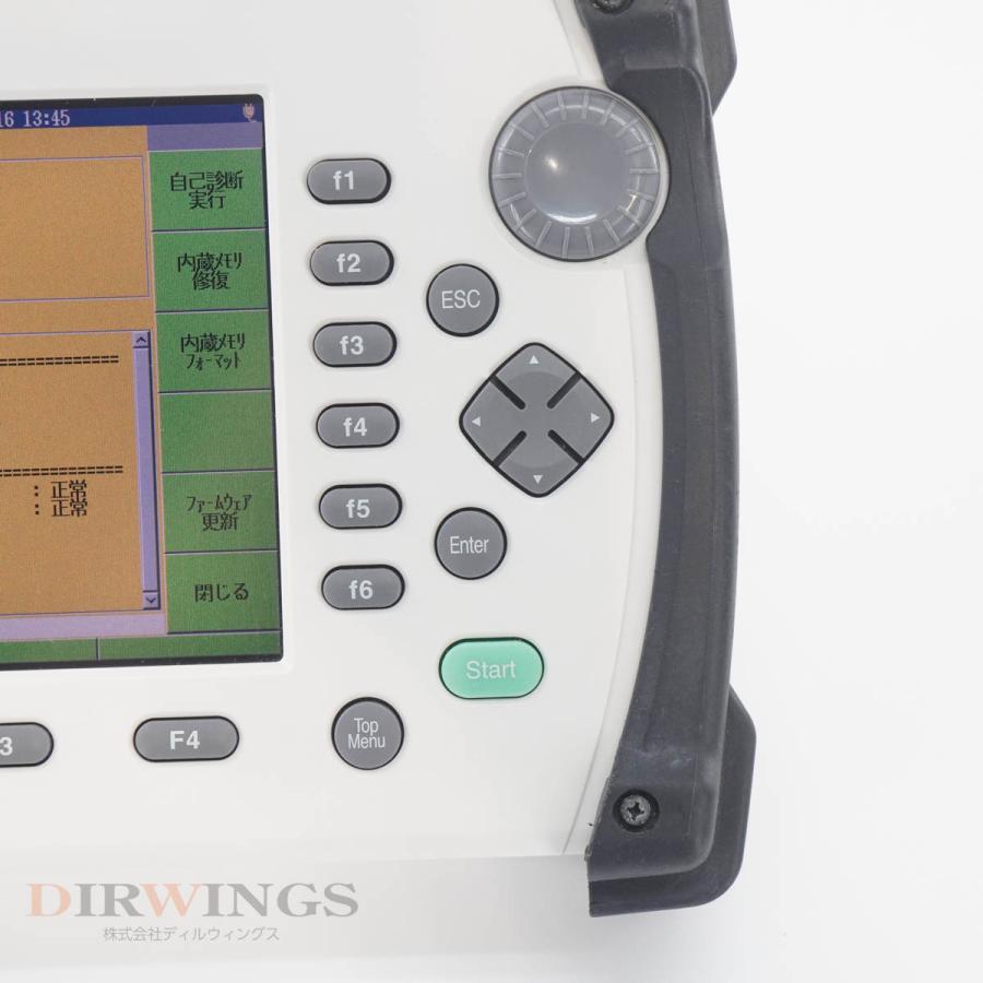 8日保証 Anritsu MT9082B ACCESS Master アクセスマスタ OTDR 光パルス試験器 OPT 002 010 055 【セセンサー】 [05709-0427]