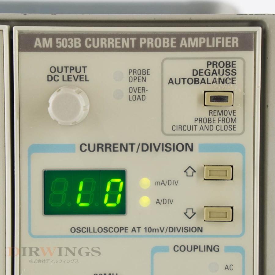 [JB]USED 保証なし Tektronix AM503B TM502A CURRENT PROBE AMPLIFIER カレントプローブ ...