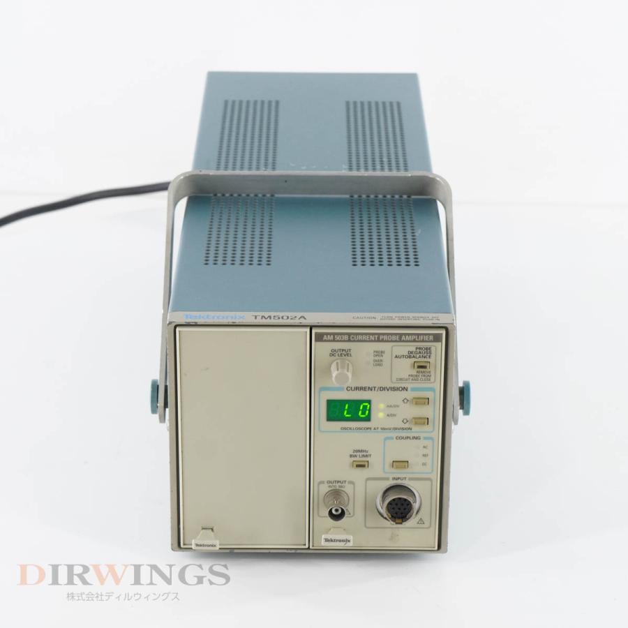 [JB]USED 保証なし Tektronix AM503B TM502A CURRENT PROBE AMPLIFIER カレントプローブ ...