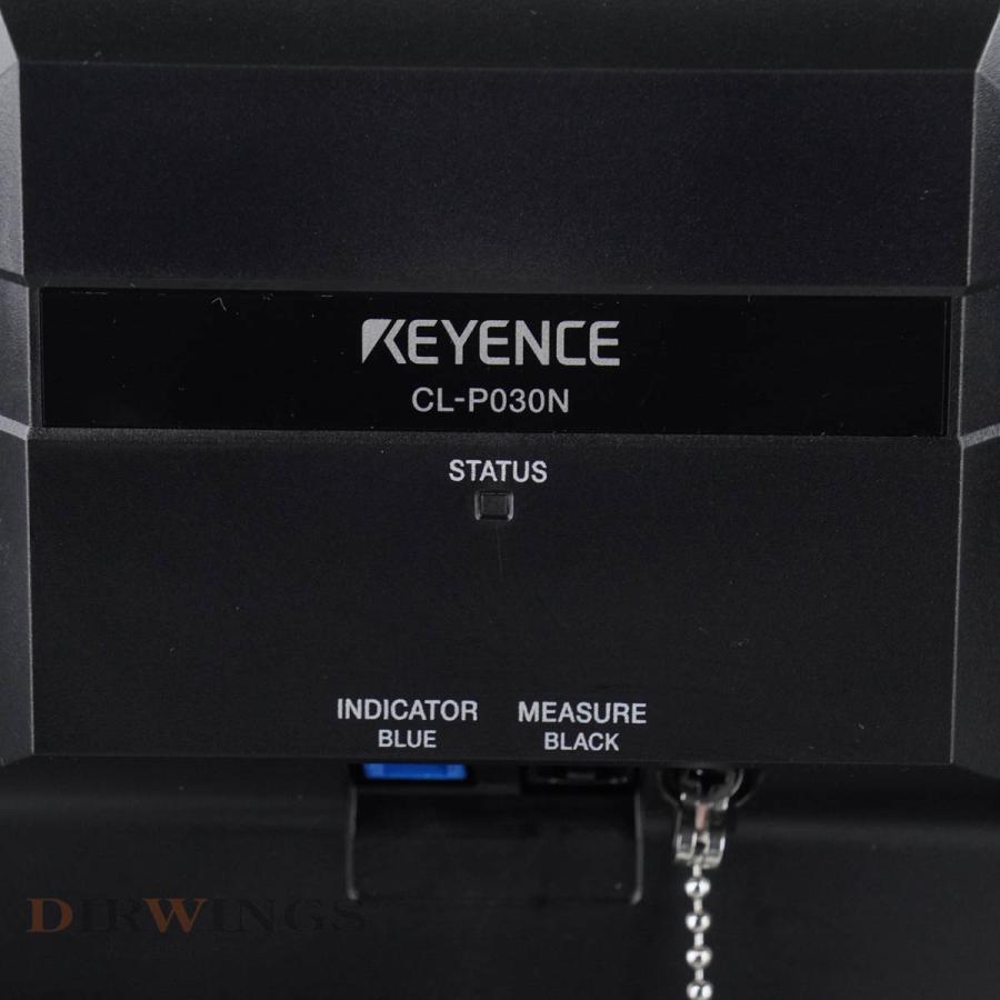 [PG]USED 8日保証 セット KEYENCE CL-3000 CL-P030 CL-P030N マルチカラーレーザー同軸変位計 ...