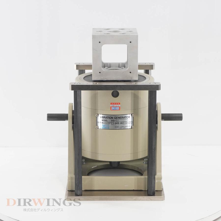 [DW]USED 8日保証 EMIC 513-B VIBRATION GENERATOR 振動発生機 小型振動試験装置 取扱説明書 ...