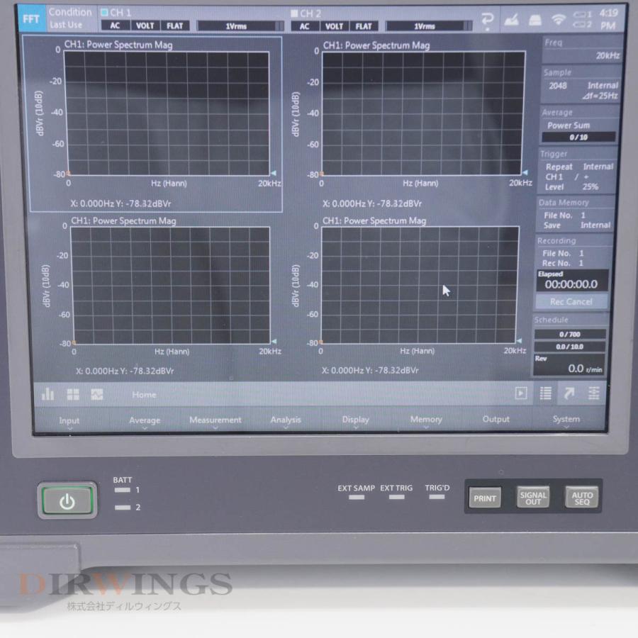 [DW]USED 8日保証 03/2023CAL ONO SOKKI CF-9200 CF-9000Series FFT Analyzer ...