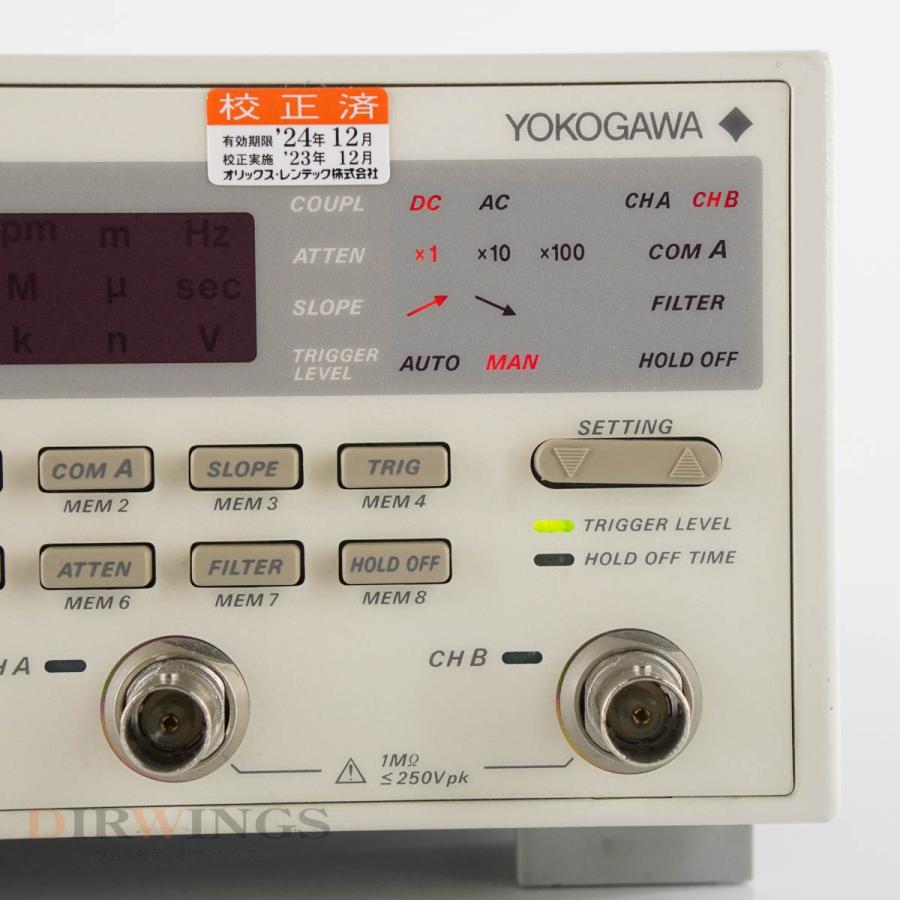 [DW]USED 8日保証 校正2024年12月まで有効 YOKOGAWA TC110 704111-1-M UNIVERSAL ...