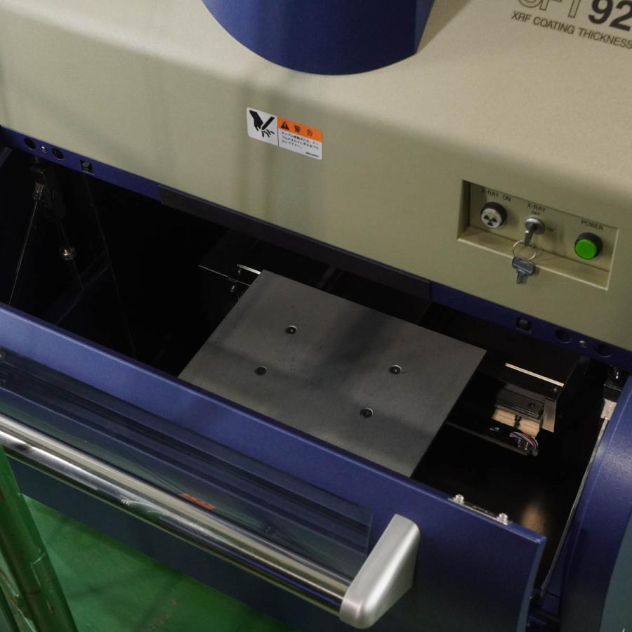 [DW]USED 8日保証 SII SFT9200 XRF COATING THICKNESS GAUGE 蛍光X線膜厚計 蛍光X線分析装置 SEP-8200 電源コード 取扱説明...[05787-0001]｜dirwings｜05