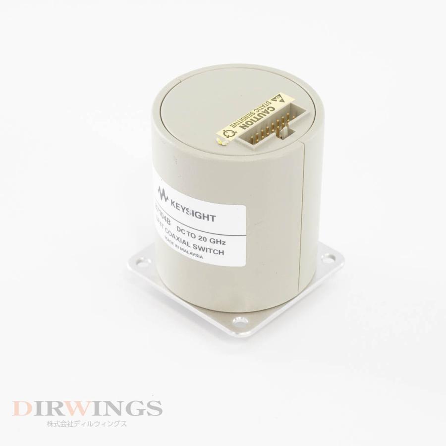 [DW]USED 8日保証 3台入荷 Keysight 87104B SP4T COAXIAL SWITCH マルチポート同軸スイッチ UK6 ...