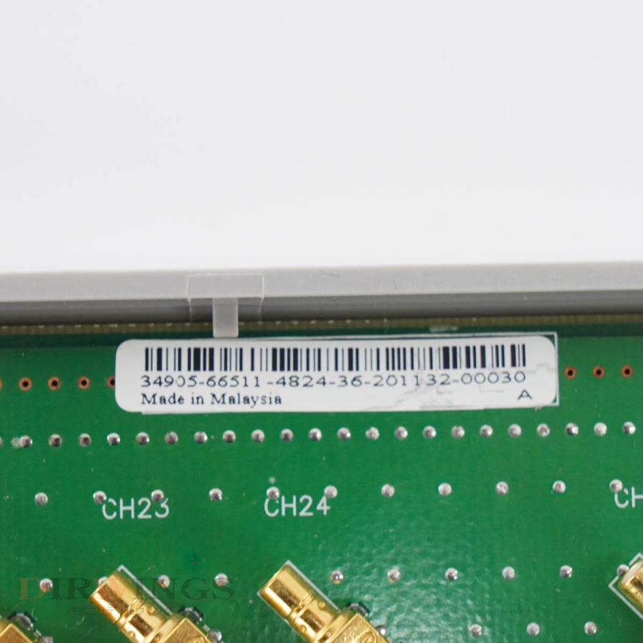 [DW]USED 8日保証 Agilent 34905A Dual 4 Channel RF Mux 34970A/34972A用 RFマルチプレクサ モジュール 2GHz/50Ω [05791-0283]｜dirwings｜05