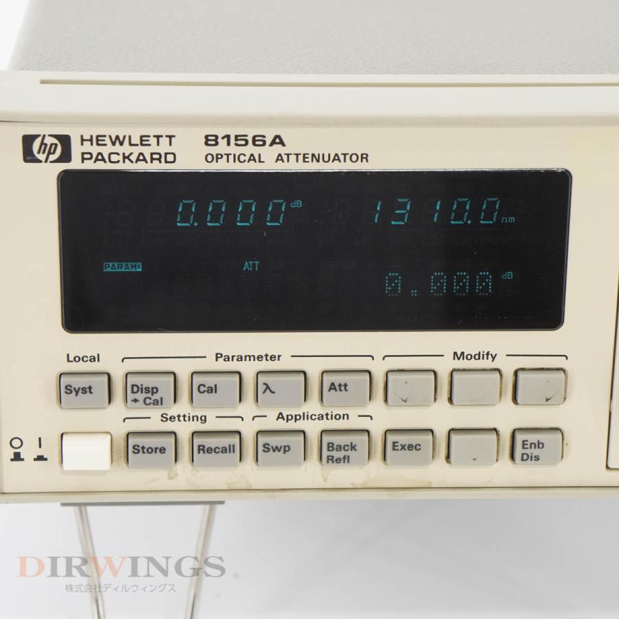 [DW]USED 8日保証 hp 8156A OPTICAL ATTENUATOR オプティカルアッテネーター 光アッテネーター OPT 101 [05791-0464]｜dirwings｜04