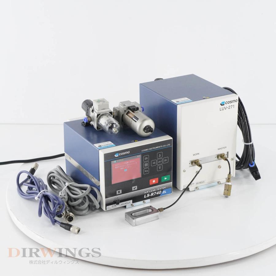 [JB]USED 保証なし Cosmo LSR740ZL LUV271 Air Leak Tester エアリークテスター [05791