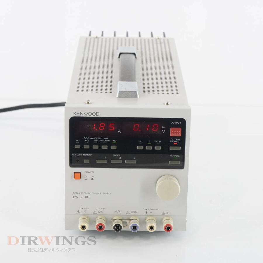 JB]USED 保証なし KENWOOD PW18-1.8Q REGULATED DC POWER SUPPLY