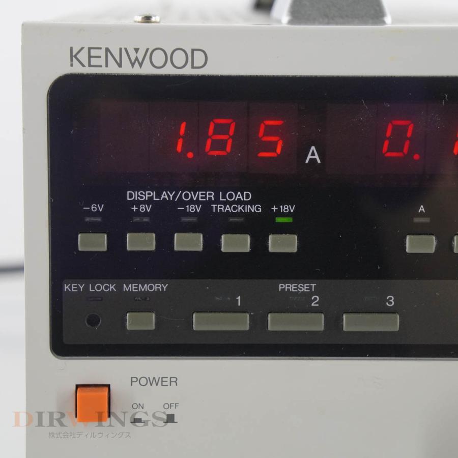 JB]USED 保証なし KENWOOD PW18-1.8Q REGULATED DC POWER SUPPLY