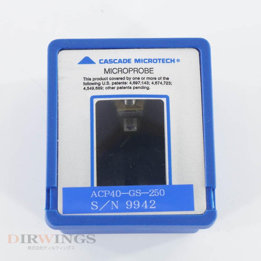 [DW]USED 8日保証 CASCADE MICROTECH ACP40 GS250 ACP40-GS-250 Air Coplanar ...