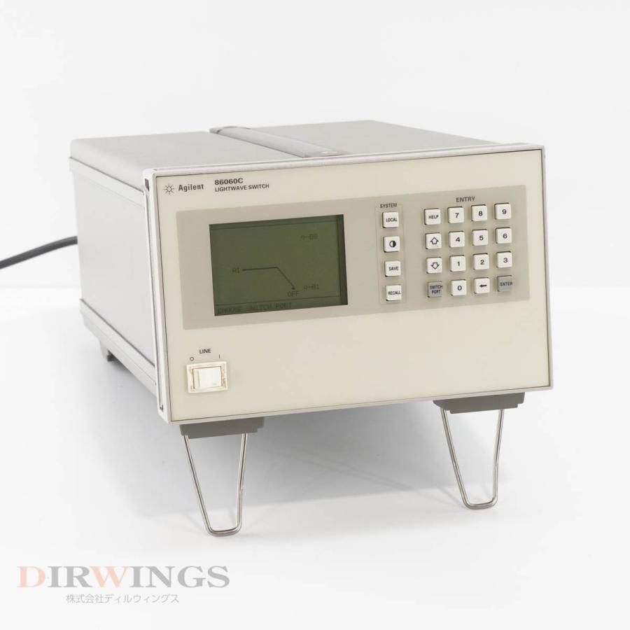 [DW]USED 8日保証 Agilent 86060C LIGHTWAVE SWITCH ライトウェーブスイッチ OPT 001 012 ...