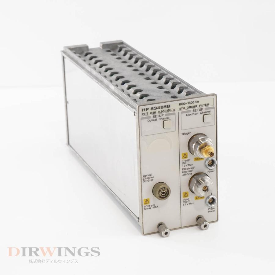 [DW]USED 8日保証 hp 83485B 4TH ORDER FILTER Optical/Electrical Module 光/電気 ...