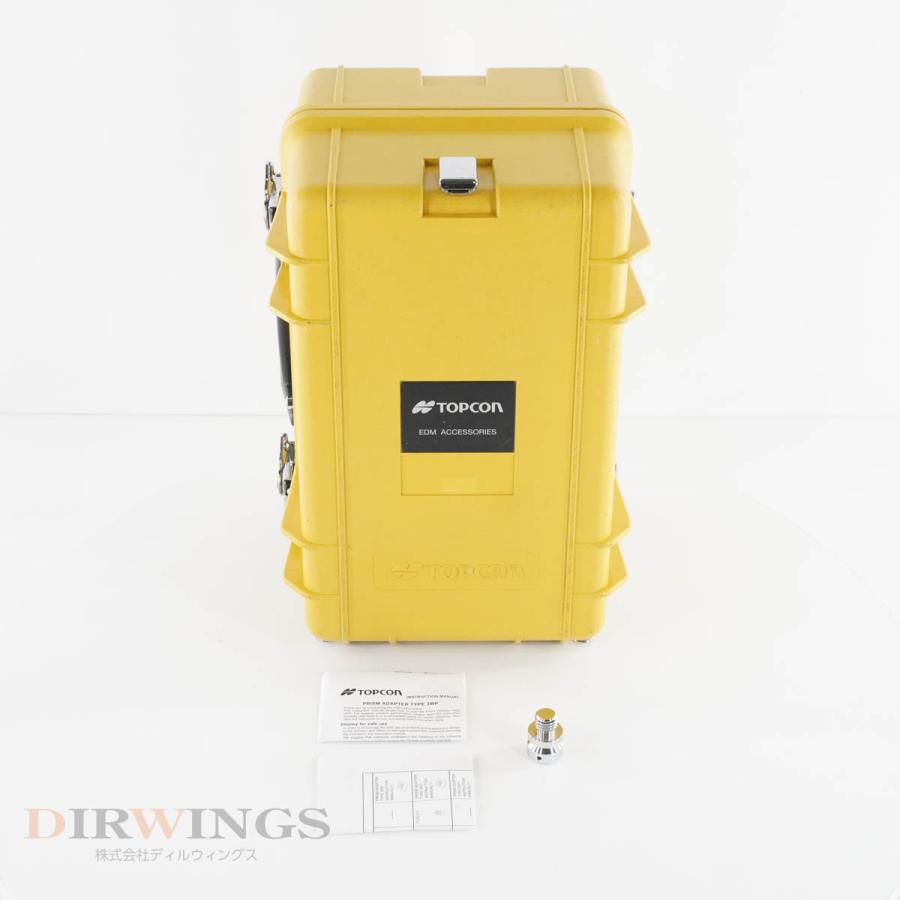 8日保証 TOPCON EDM ACCESSORIES 3WP 素子プリズム 測量機器 取扱説明書 【Midori】 [05799-0053]