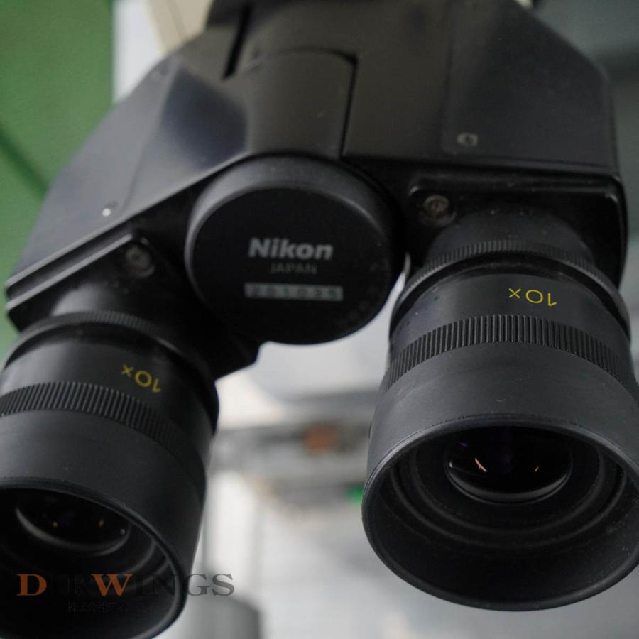 [JB]USED 保証なし セット NIKON MM-11 MEASURESCOPE 顕微鏡 10× 4×4 MM-11C MU-501C DP-E1 CS5720 RU-E1 ACアダプター ...[05808-0007]｜dirwings｜04