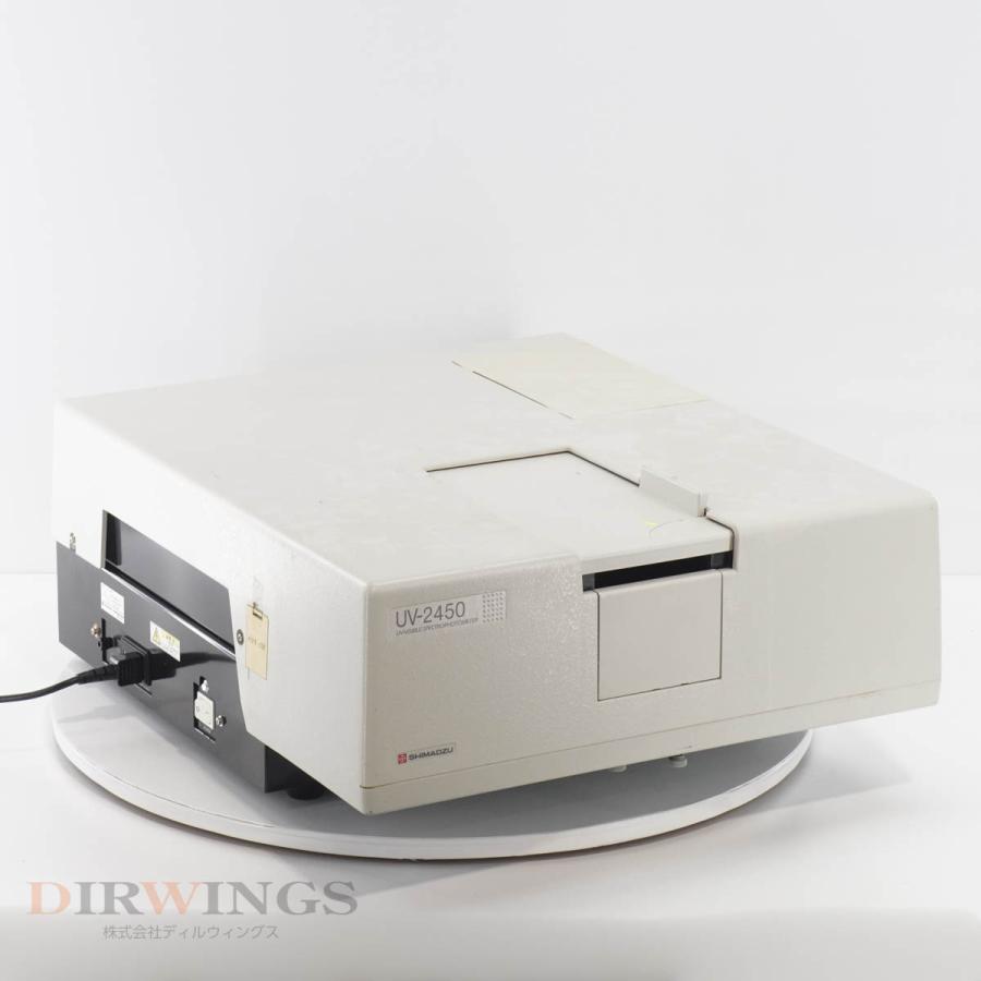 DW]USED 8日保証 SHIMADZU UV-2450 UV-VISIBLE SPECTROPHOTOMETER 紫外