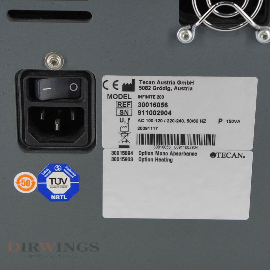 [DW]USED 8日保証 TECAN INFINITE 200 NanoQuant Microplate Reader マイクロプレート ...