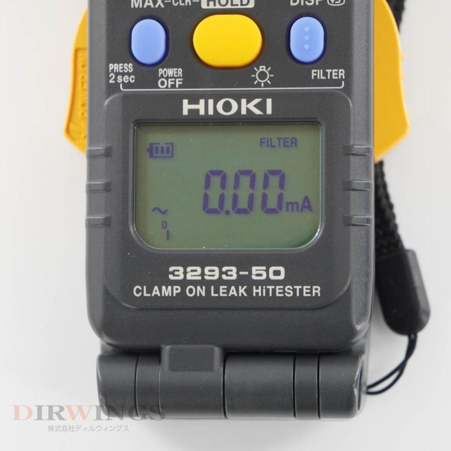 JB]USED 保証なし HIOKI 3293-50 CLAMP ON LEAK HiTESTER クランプ 