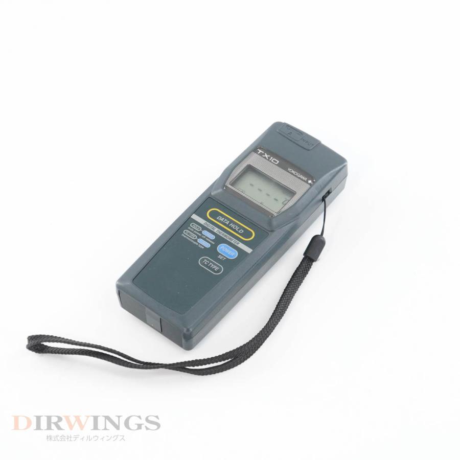 [DW]USED 8日保証 YOKOGAWA TX10 TX10-01 DIGITAL THERMOMETER デジタル温度計 [05835 ...