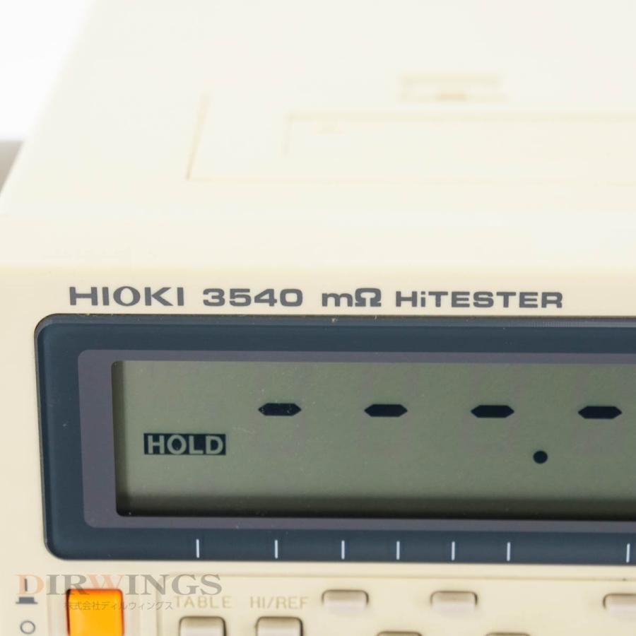 JB]USED 保証なし HIOKI 3540 mΩ HiTESTER ミリオームハイ
