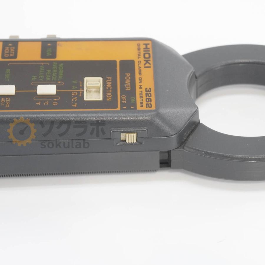DW]USED 8日保証 HIOKI 3262 DIGITAL CLAMP ON Hi TESTER デジタル