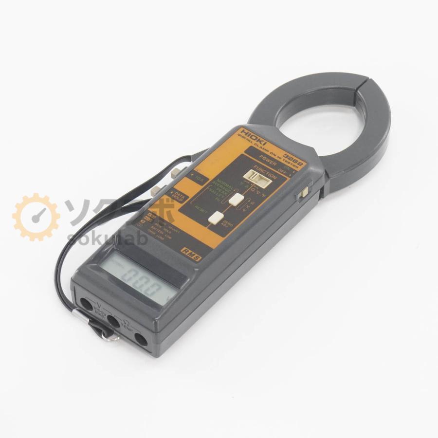 　デジタルクランプテスター　HIOKI 3262　未使用　アナログクランプも有 DW]USED 8日保証 HIOKI 3262 DIGITAL CLAMP ON Hi TESTER デジタル