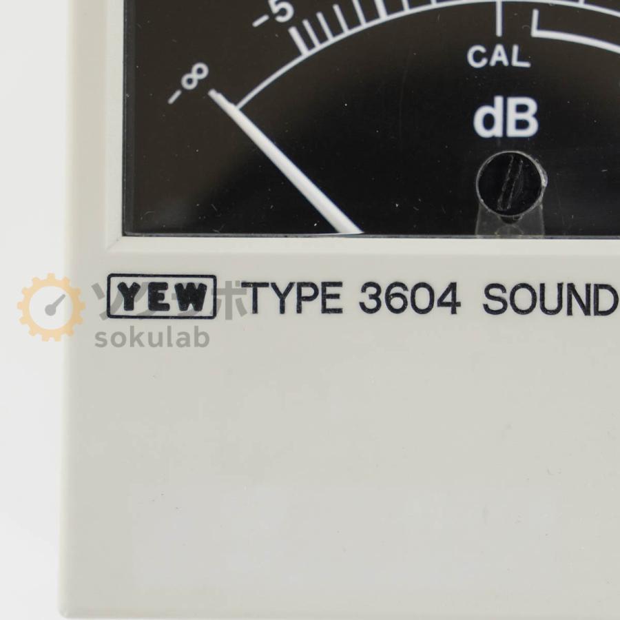JB]USED 保証なし YOKOGAWA 3604 YEW SOUND LEVEL METER 普通騒音計