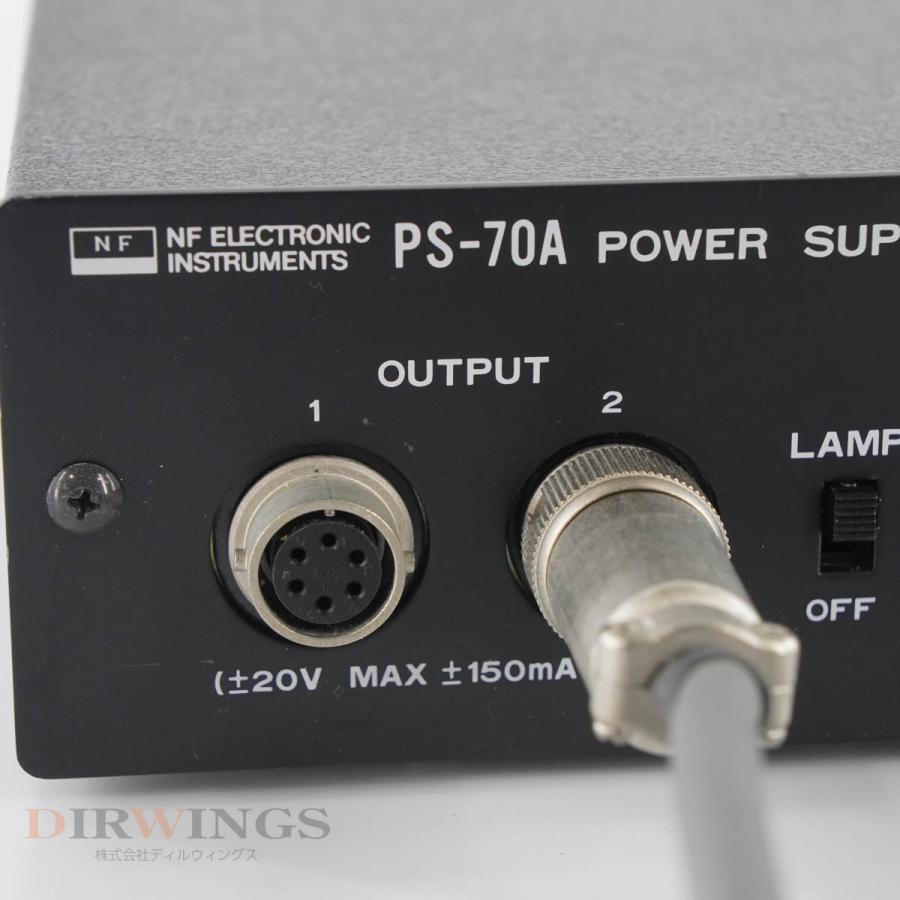 [DW]USED 8日保証 セット NF LI-75A PS-70A LOW NOISE PREAMPLIFIER POWER SUPPLY ...