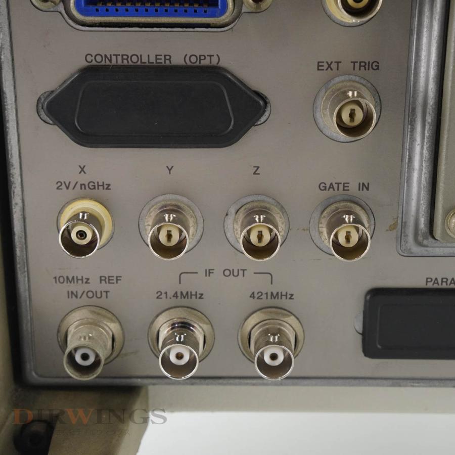 [DW]USED 8日保証 ADVANTEST R3265 SPECTRUM ANALYZER スペクトラムアナライザー OPT 71 ...