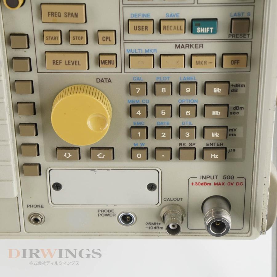 [DW]USED 8日保証 ADVANTEST R3265 SPECTRUM ANALYZER スペクトラムアナライザー OPT 71 ...