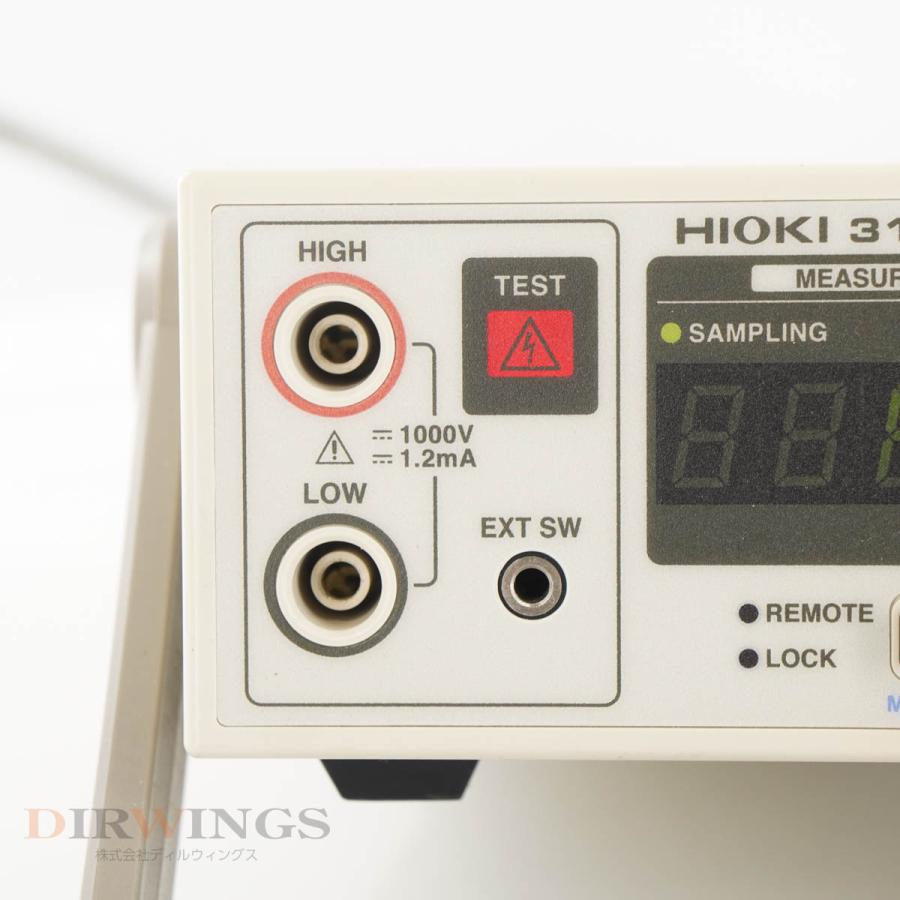 [JB]USED 保証なし HIOKI 3154 DIGITAL MΩ HiTESTER 絶縁抵抗試験器 電源コード 取扱説明書 [05890 ...