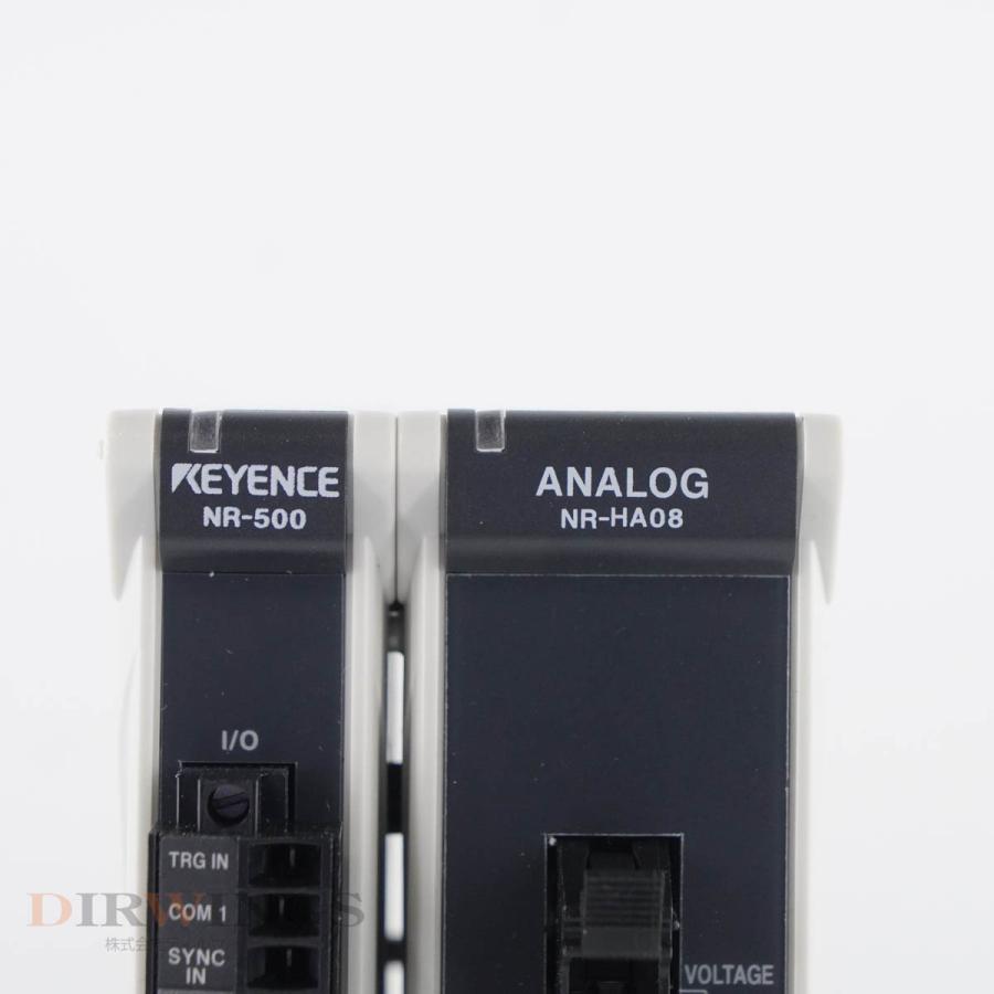 PG]USED 8日保証 セット KEYENCE NR-500 NR-HA08 マルチ入力データ