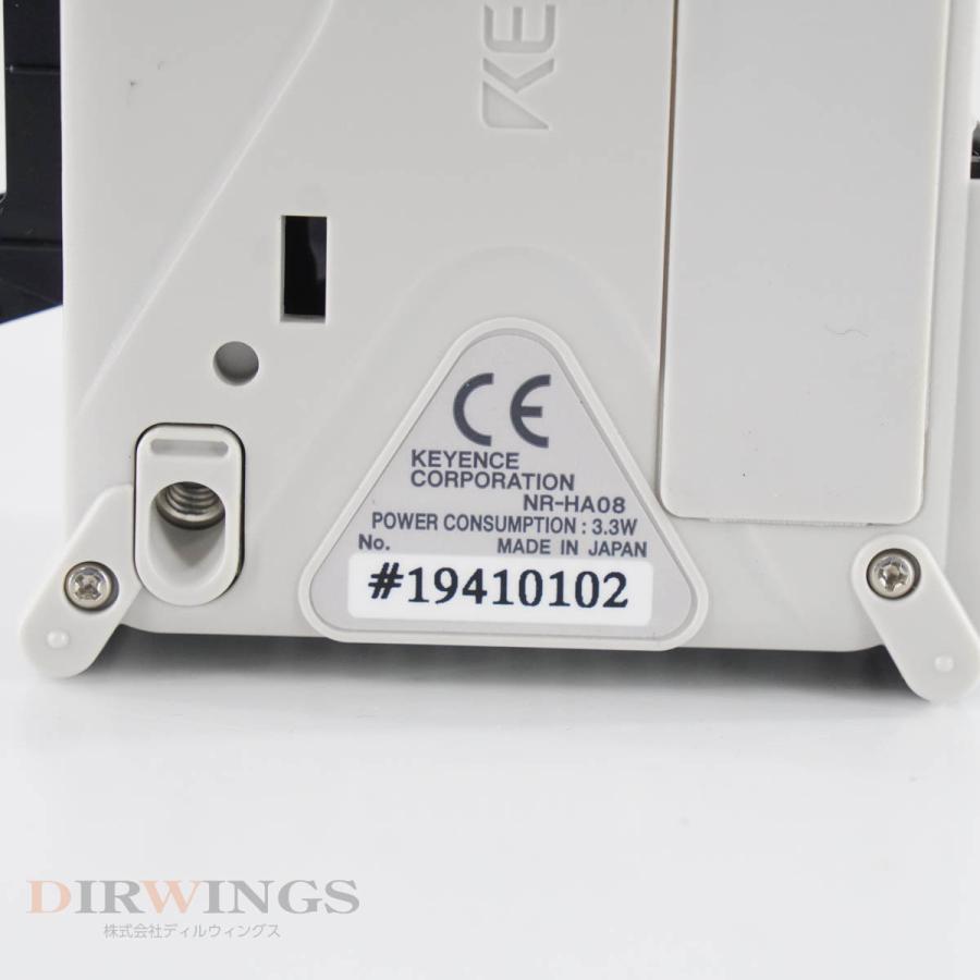 PG]USED 8日保証 セット KEYENCE NR-500 NR-HA08 マルチ入力データ