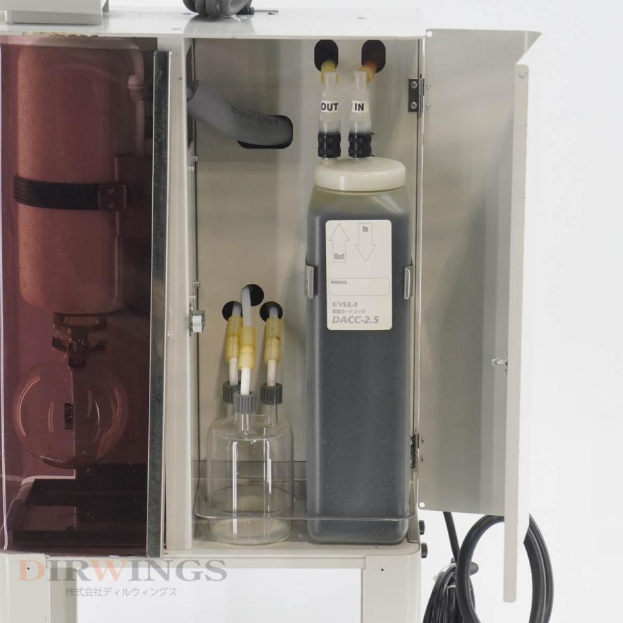 DW]USED 8日保証 セット EYELA DPE-1110 NVC-2000 濃縮装置用溶媒回収 