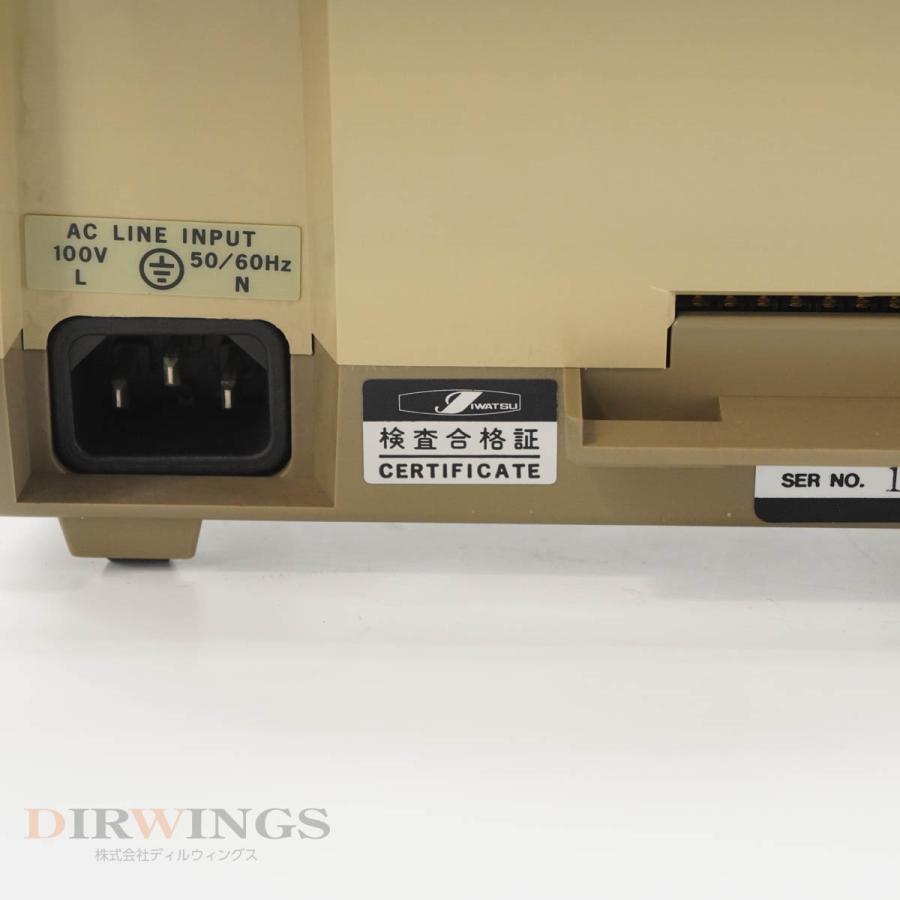 DW]USED 8日保証 IWATSU VOAC 7411 DIGITAL MULTIMETER デジタルマルチ