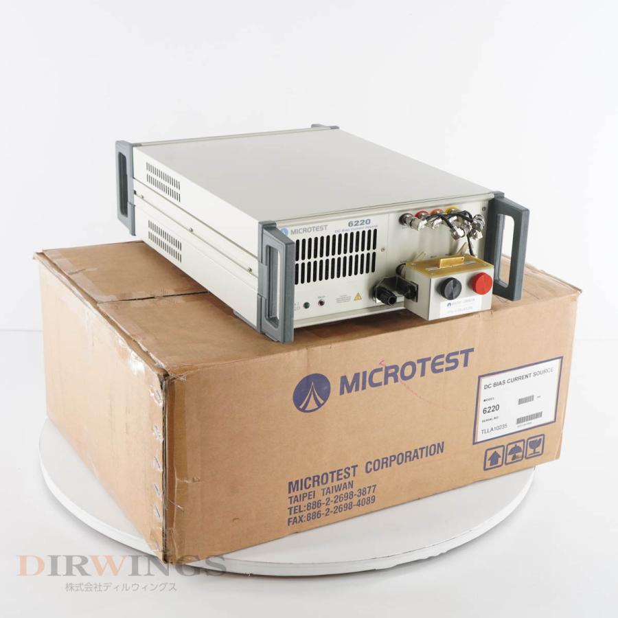 [JB]USED 保証なし MICROTEST 6220 6632+シリーズ DC Bias Current Source カレントソース ...
